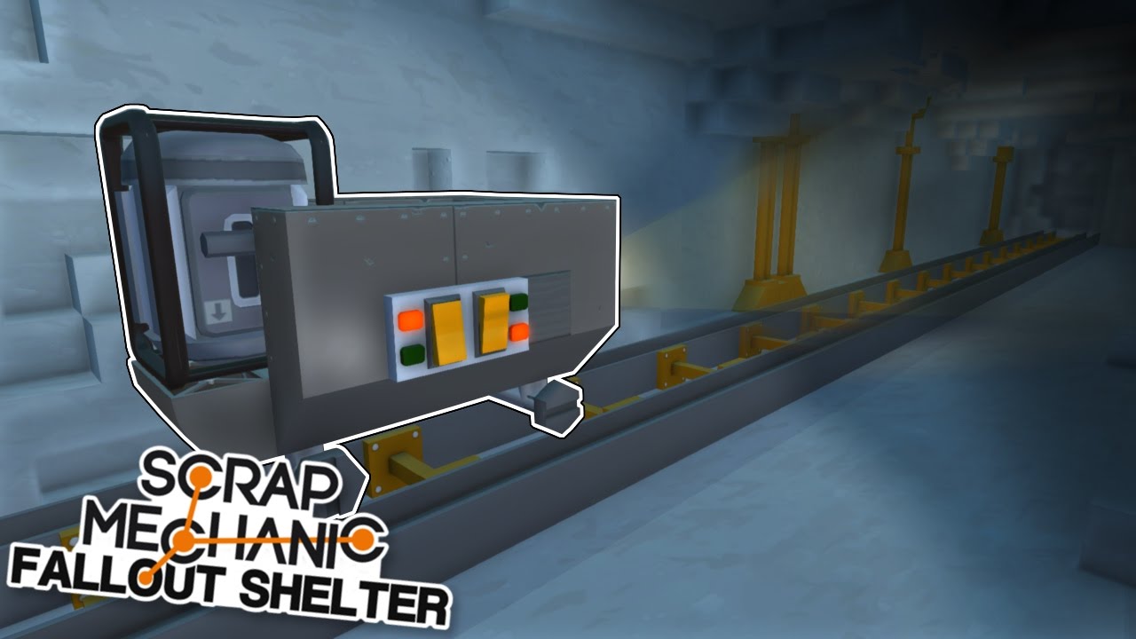 ABANDONED MINE! - Scrap Mechanic Fallout Shelter Project [Ep.14]