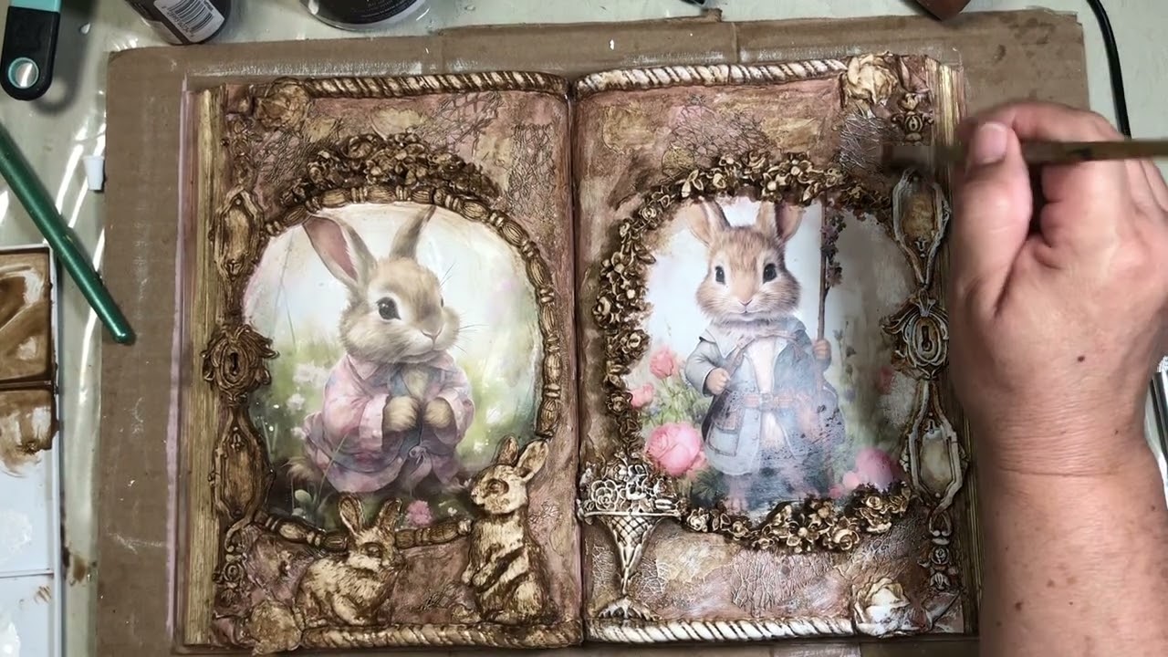 #Book #Easter bunny Lovely  #diycrafts 