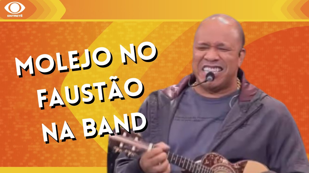 Relembre a participação do Molejo no Faustão Na Band