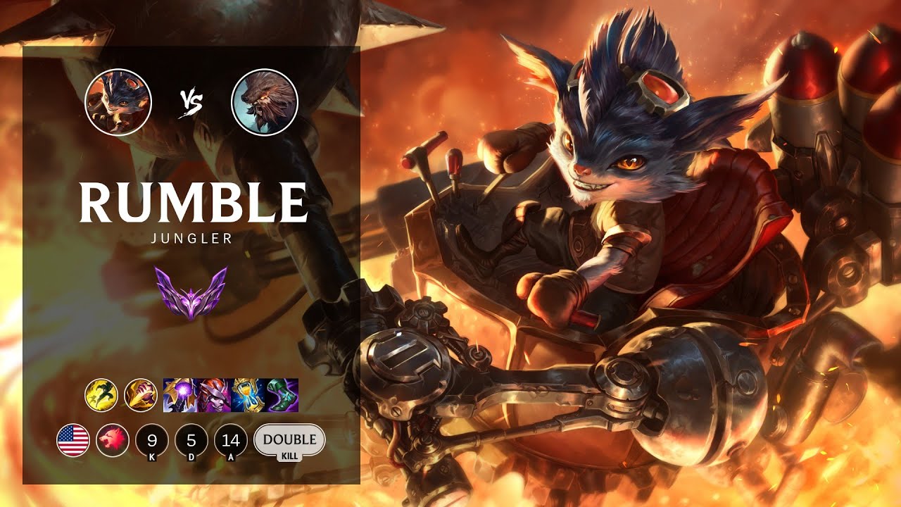 Rumble Jungle vs Udyr - NA Master Patch 12.12