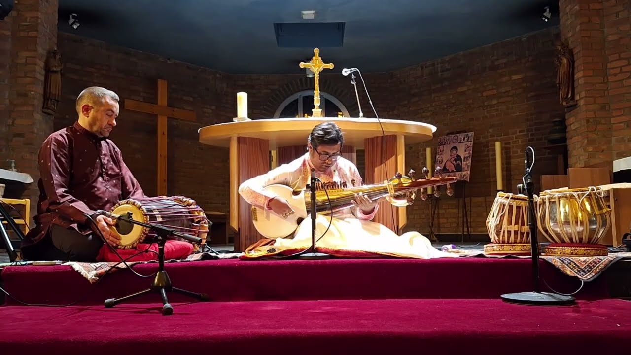 A Sarod Journey from Dhrupad to Dhun — Paramparā Trio.#Alaap Bageshree 9th Nov 2025