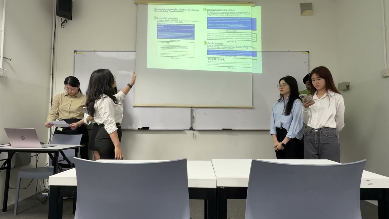 MGT3224 Enhancing Employability in Marketing Presentation