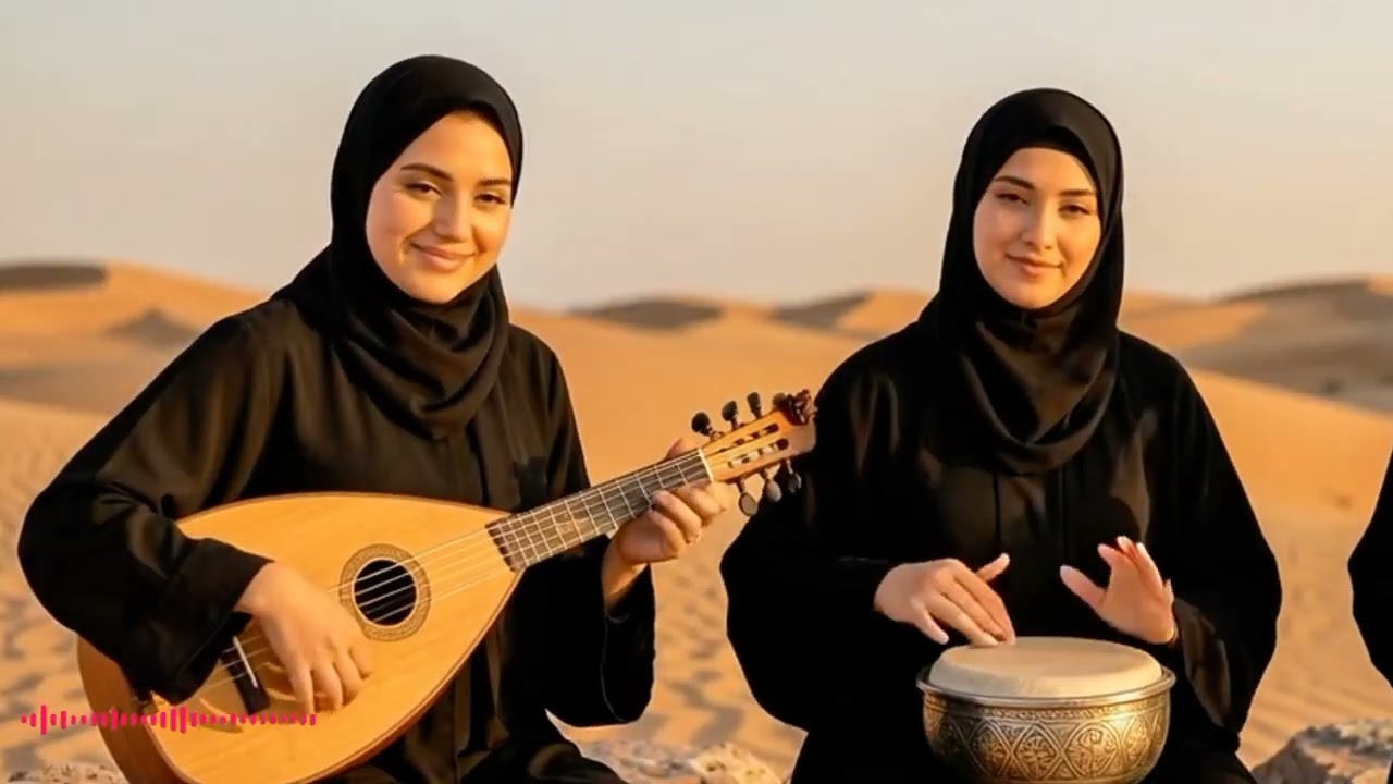 Arabic Oud Nay Darbuka Instrumental Music | Traditional Middle Eastern Desert Melody