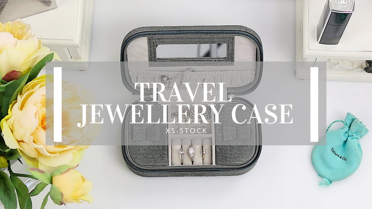 Compact Travel Sized Jewellery Storage Case
