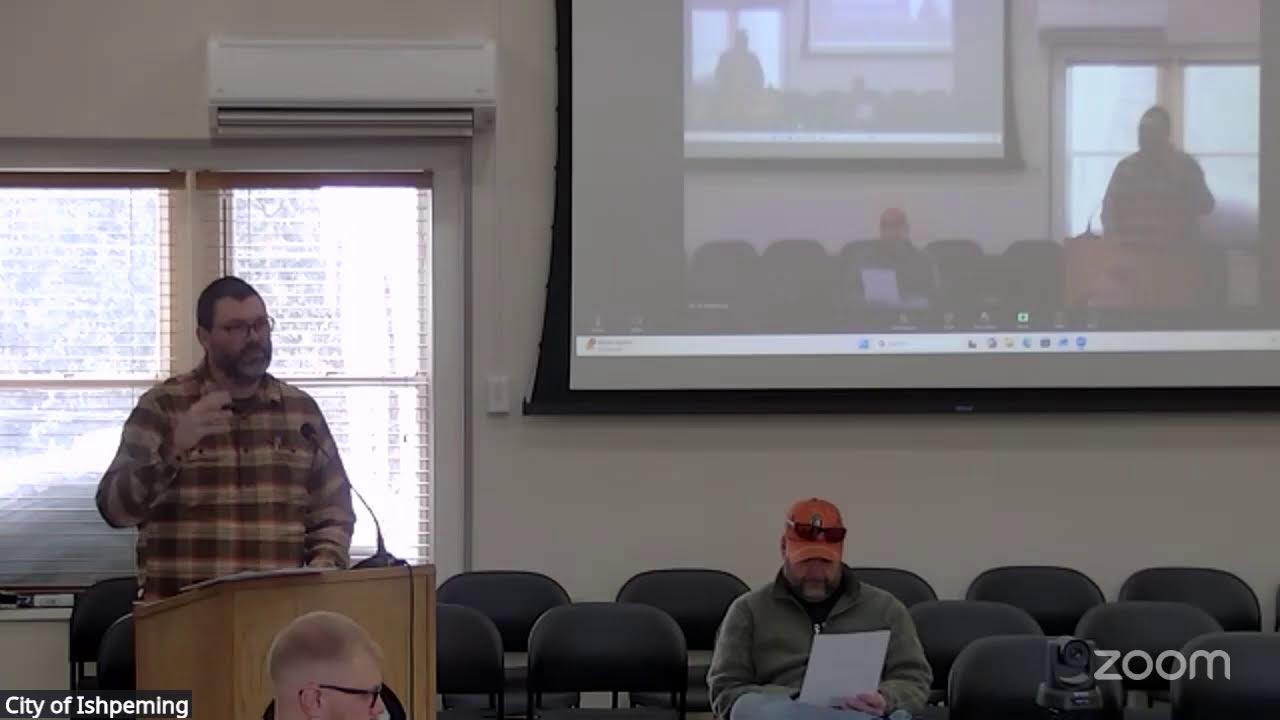 City of Ishpeming Special Council Meeting - February 25, 2026 at 1:00 P.M.