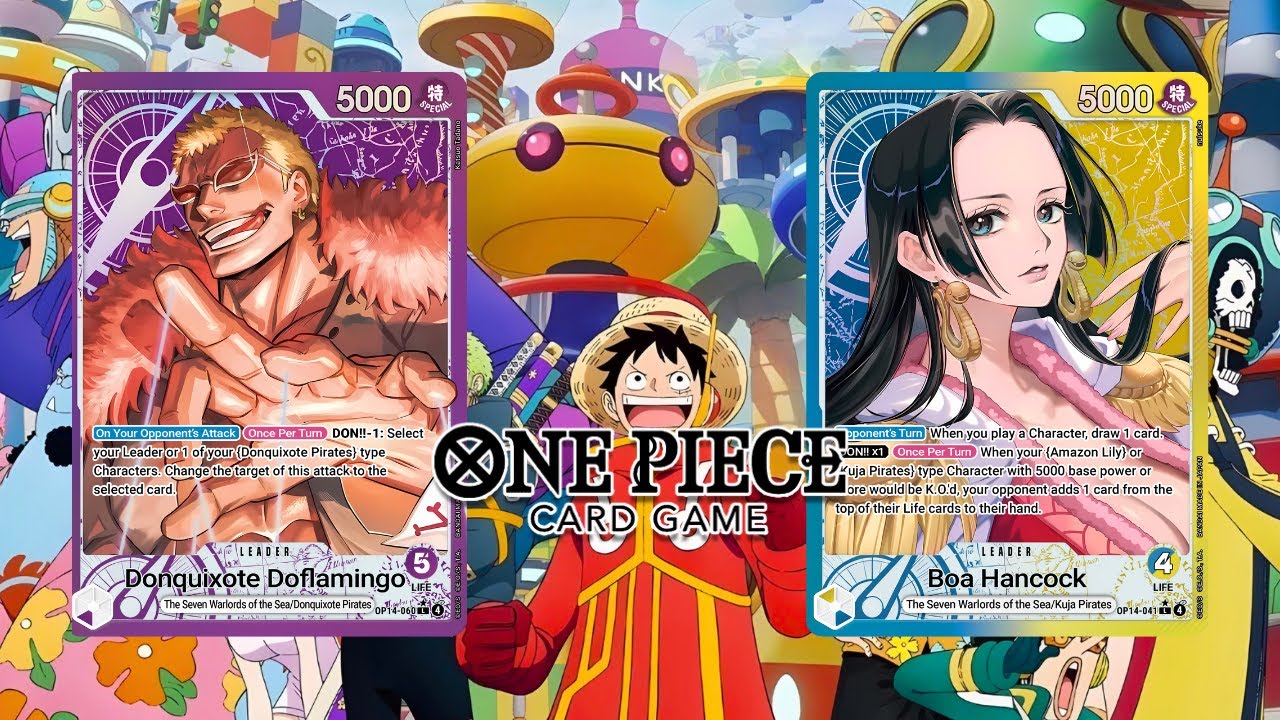 [OP14] Doflamingo vs Boa Hancock | One Piece Card Game