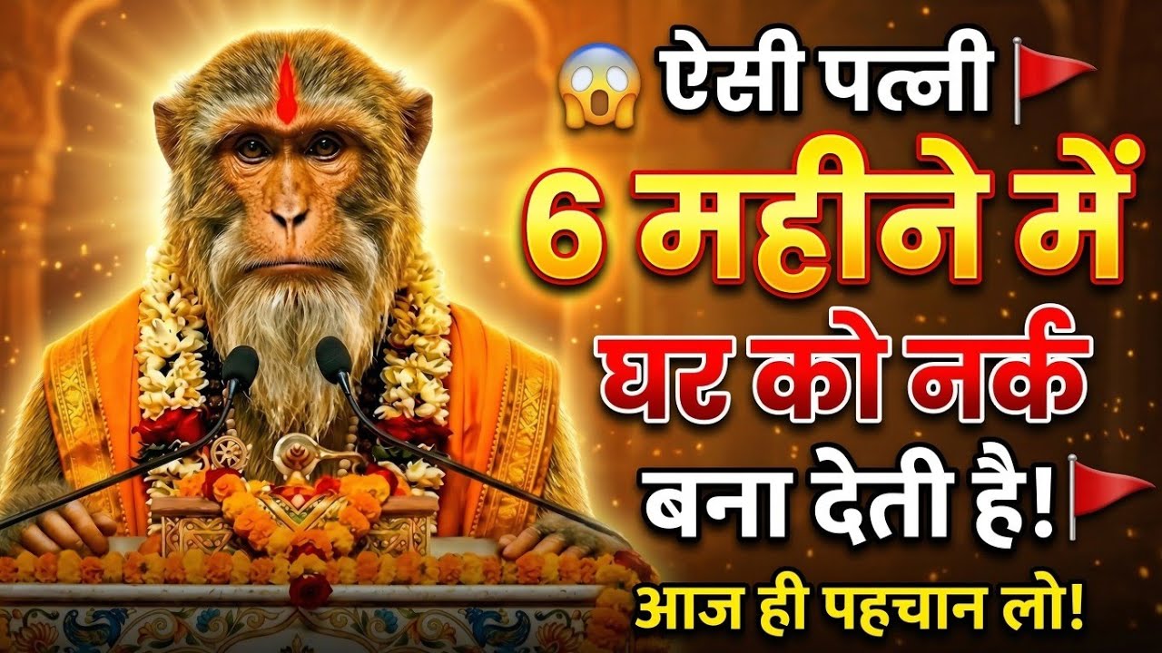 ऐसी पत्नी 6 महीने में घर को नर्क बना देती है—आज ही पहचान लो! 😱🚩