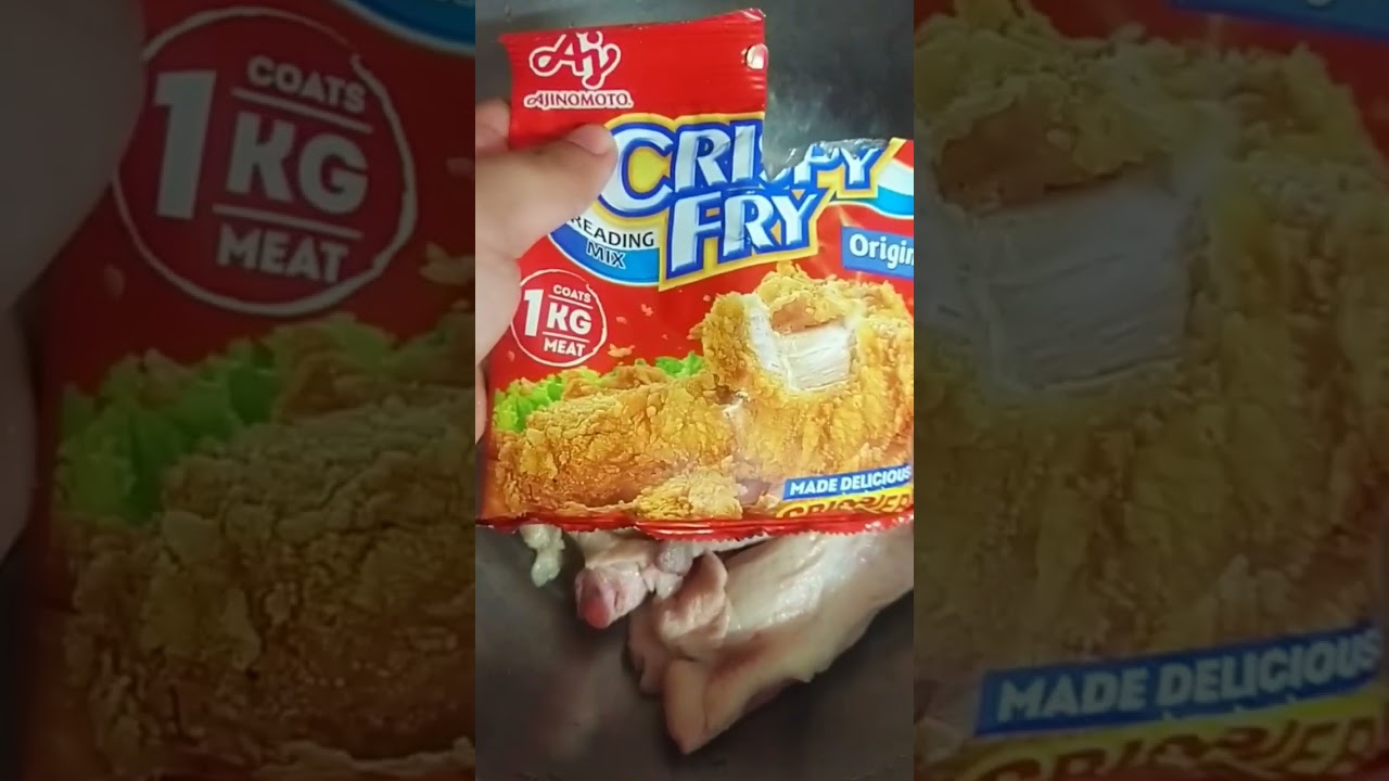 marinate chicken using crispy fry 
