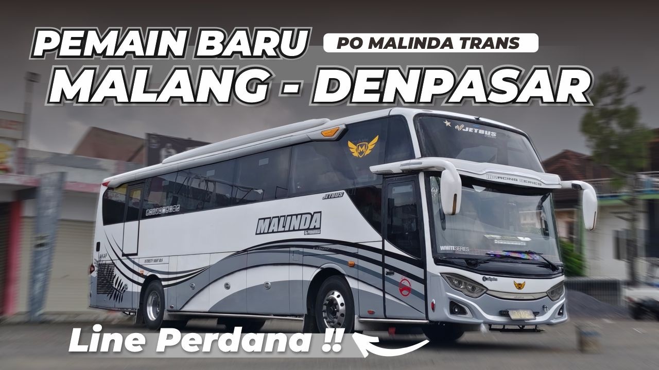 Pemain Baru Di Rute Malang - Denpasar&hellip;. Spesial Line Perdana PO Malinda by Purnayasa🤩