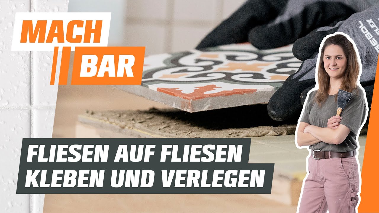 Fliesen auf Fliesen kleben und verlegen | OBI