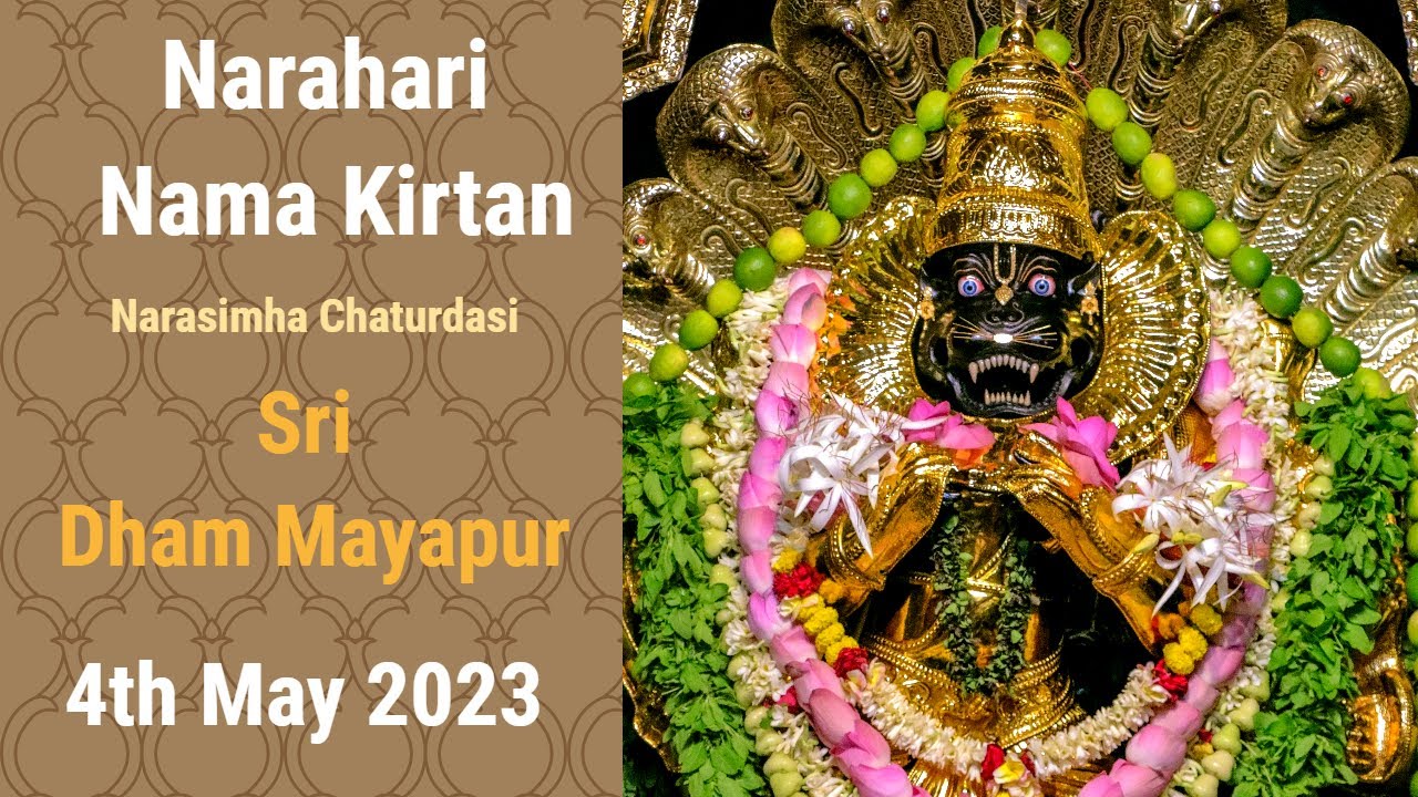 Narahari Nama Kirtan - May 04, 2023