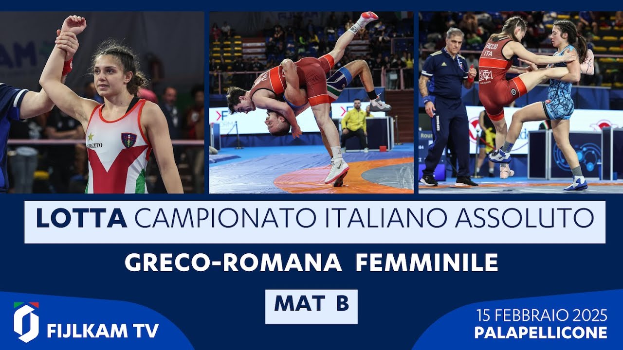 Lotta - Campionato Italiano Assoluto GR/WW 2025 - Mat B