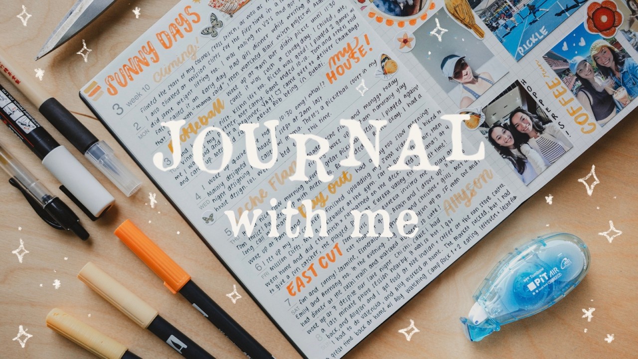 march journal with me ✨🍊 2026