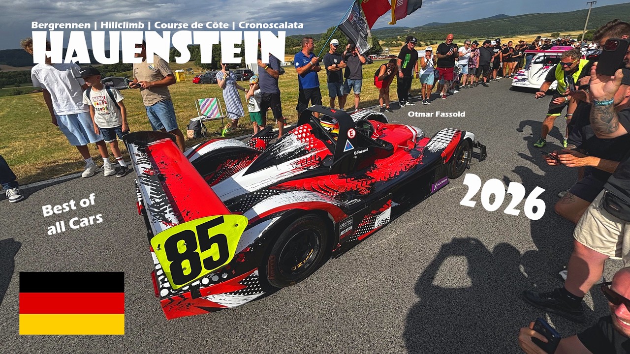 Hauenstein Hillclimb Race 2026 | Best of Action Youngtimer Turbo-Sportscars Monster | RaceMedia24.tv