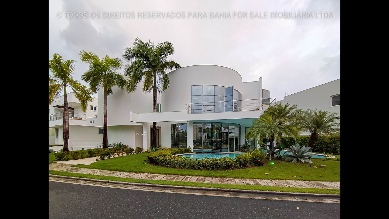 Casa com 4 dormitórios à venda, 1200 m² por R$ 4.200.000 - Alphaville I - Salvador/BA