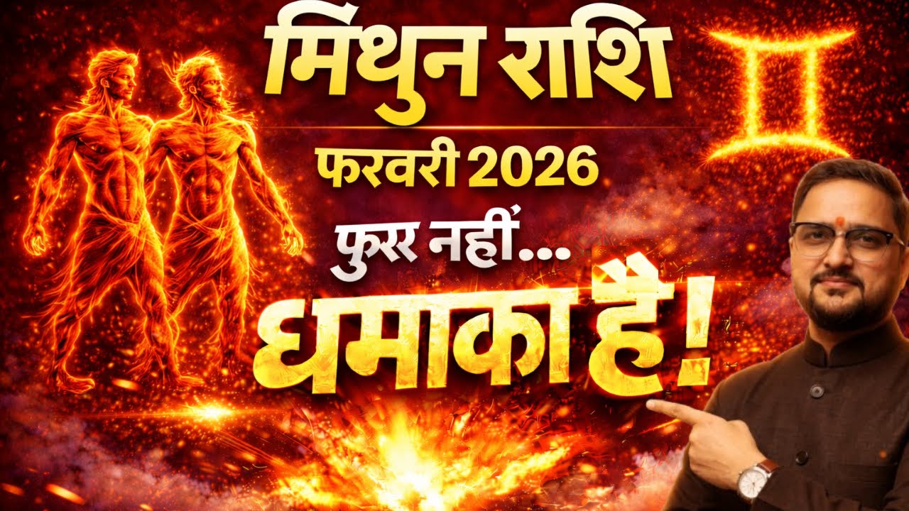 Mithun Rashi February 2026 | फुर्र नहीं… धमाका है | Career, Paisa, Relationship, Health | मिथुन राशि