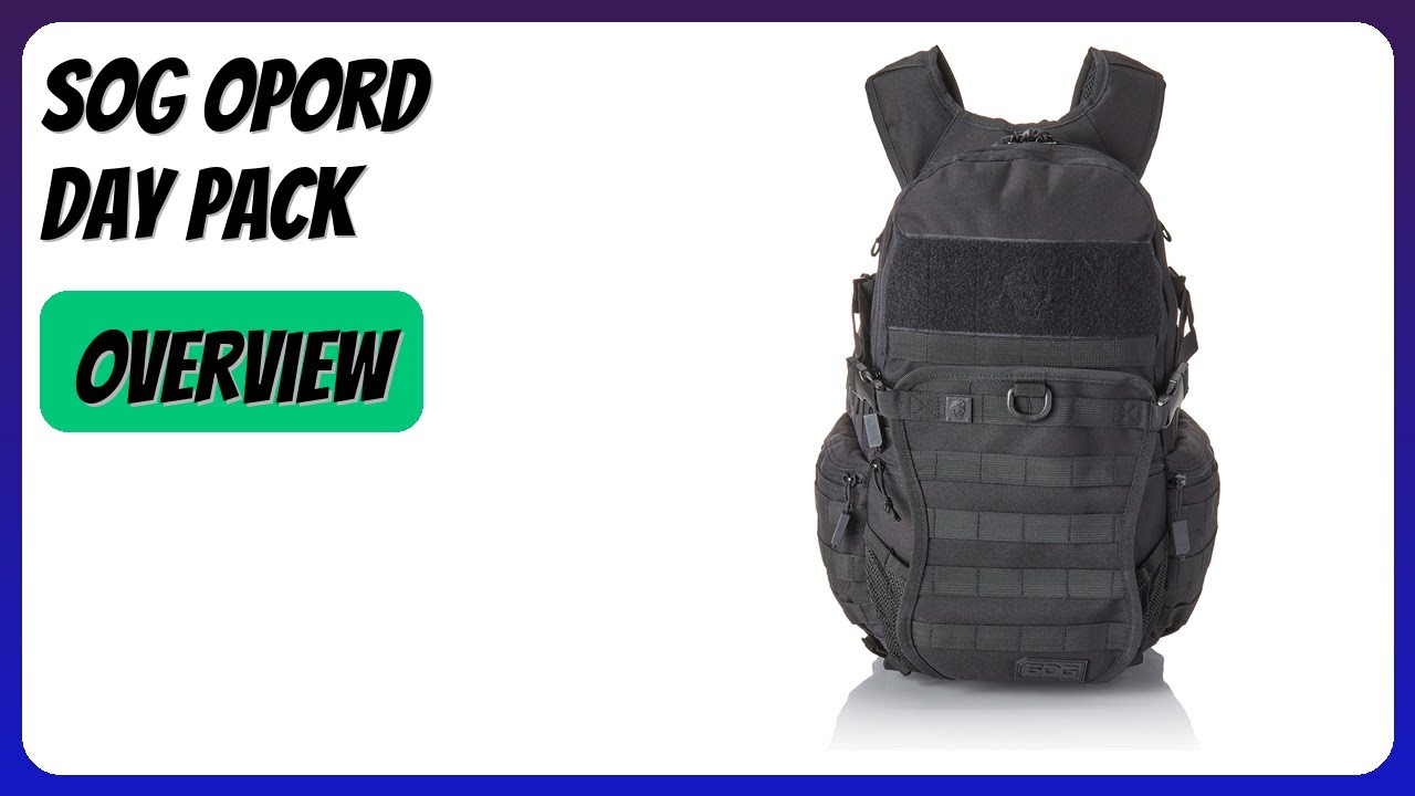 REVIEW (2025): SOG Opord Day Pack. Features