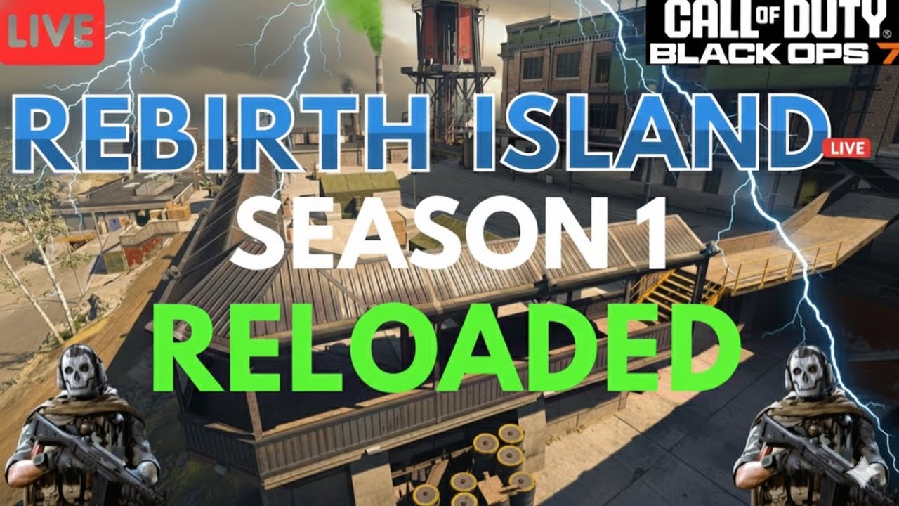 🔴 LIVE – #1 REBIRTH ISLAND PLAYER 👑 SEASON 1 RELOADED WARZONE UPDATE! Playing With Viewers & Subs!