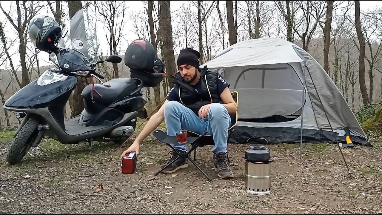 Motosiklet İle Gittiğim Belgrad Ormanında Kamp Macerası