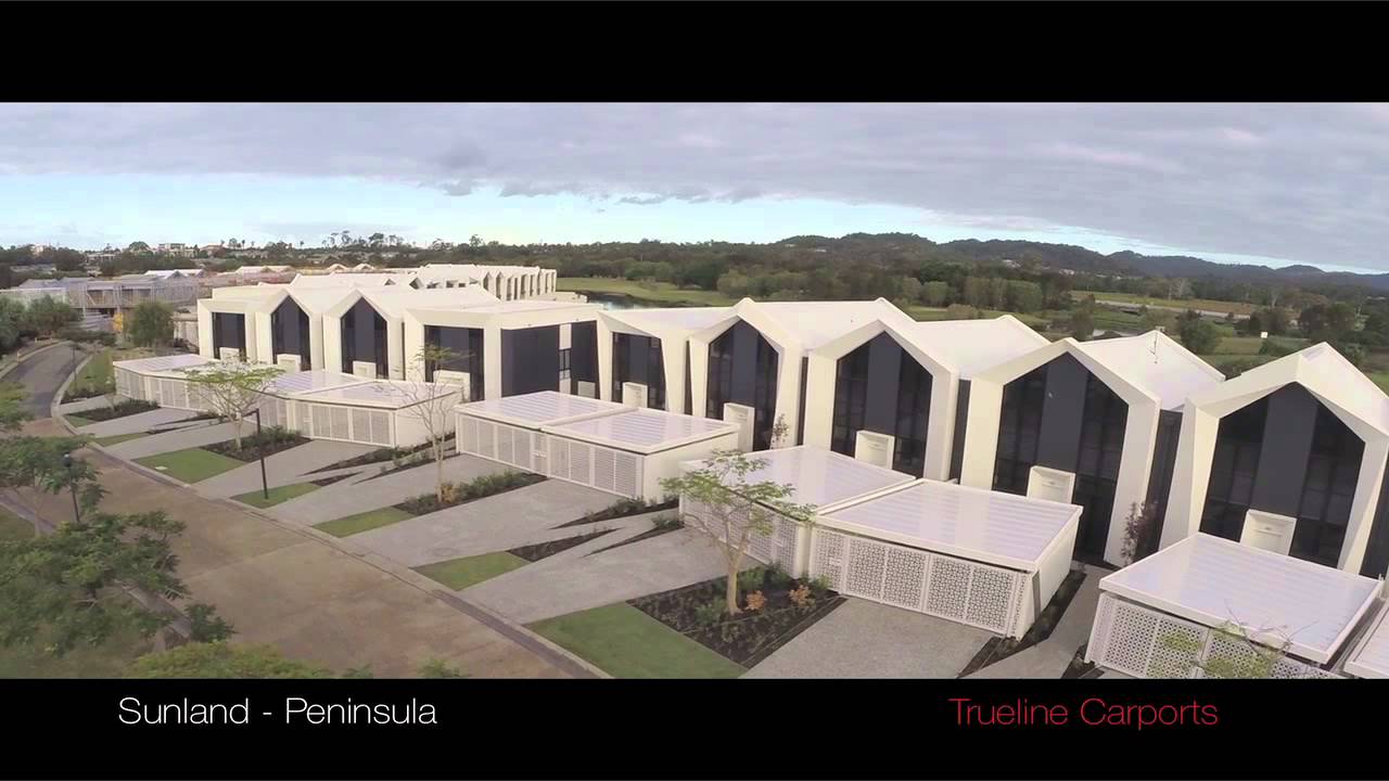 Trueline's stunning Carport Project - Sunland Group