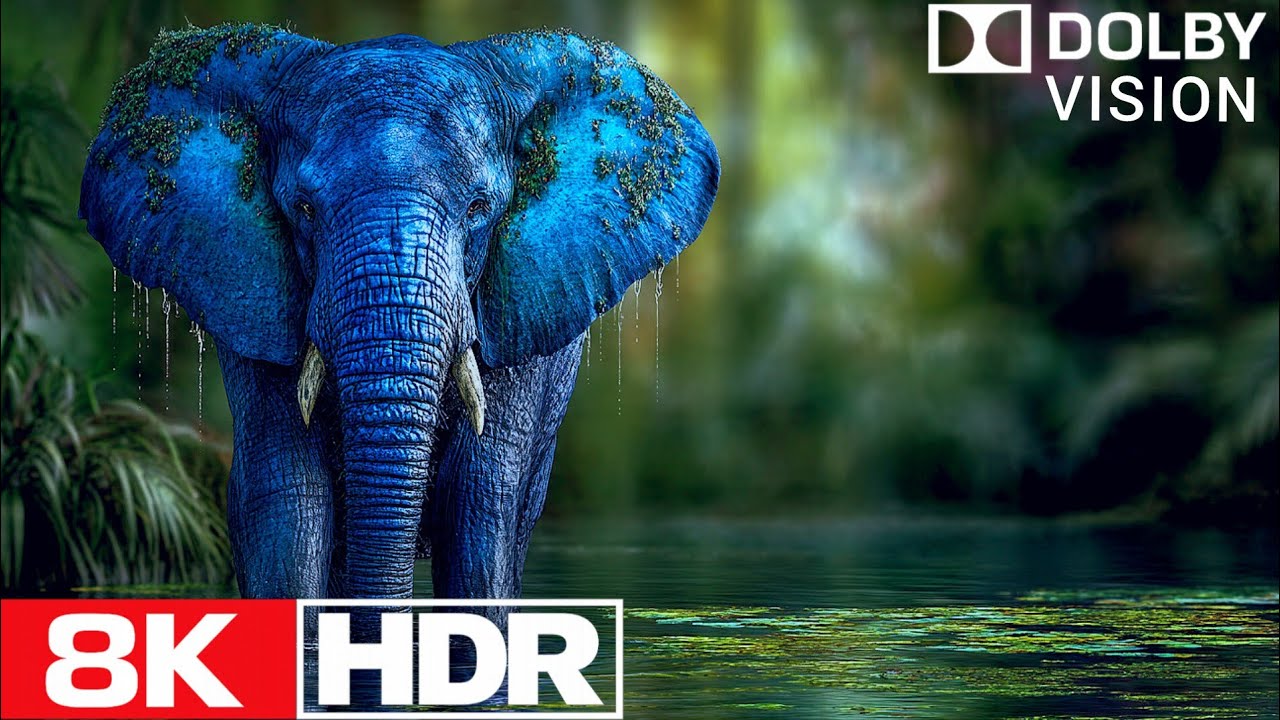 Ultimate 8K HDR Wildlife Video – Deep Contrast & Rich Colors | OLED / QLED TV Demo