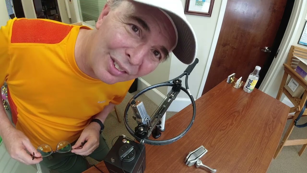 Stringing Prince Port Style racquets using Pro Stringer Platinum