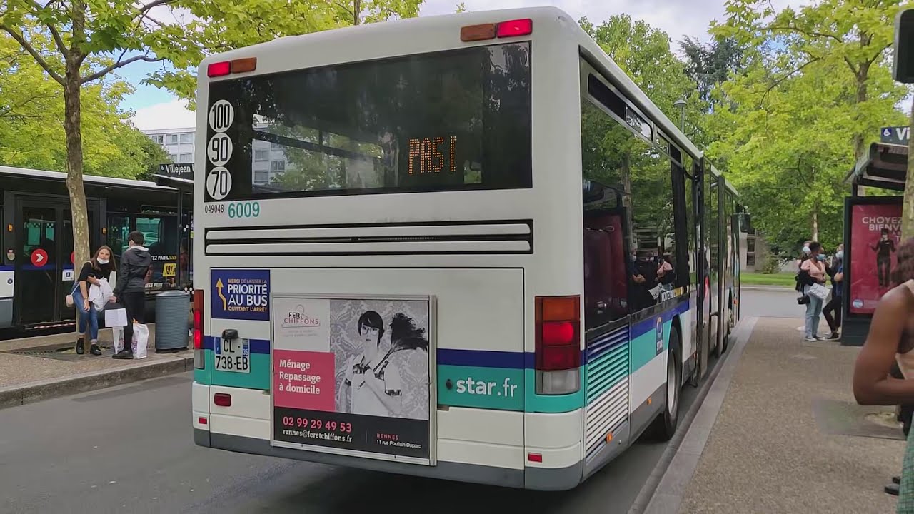 Setra S315NF €3 ZF #6009 | Ligne 65 déviée | STAR - Rennes