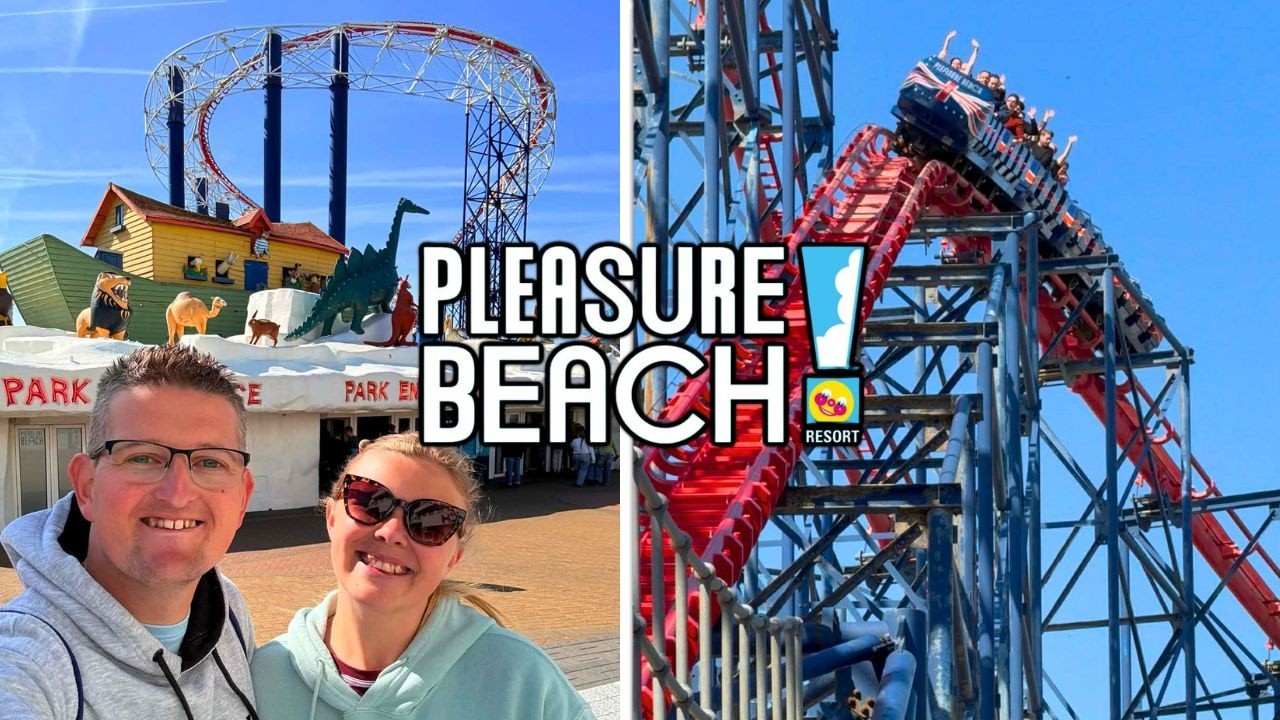 Blackpool Pleasure Beach Vlog April 2026