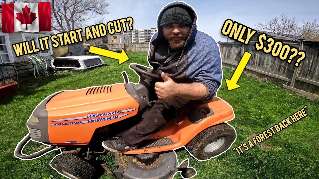 I bought a $300 lawnmower to cut my neighbors and mine lawns for free!! WILL IT START and cut good?