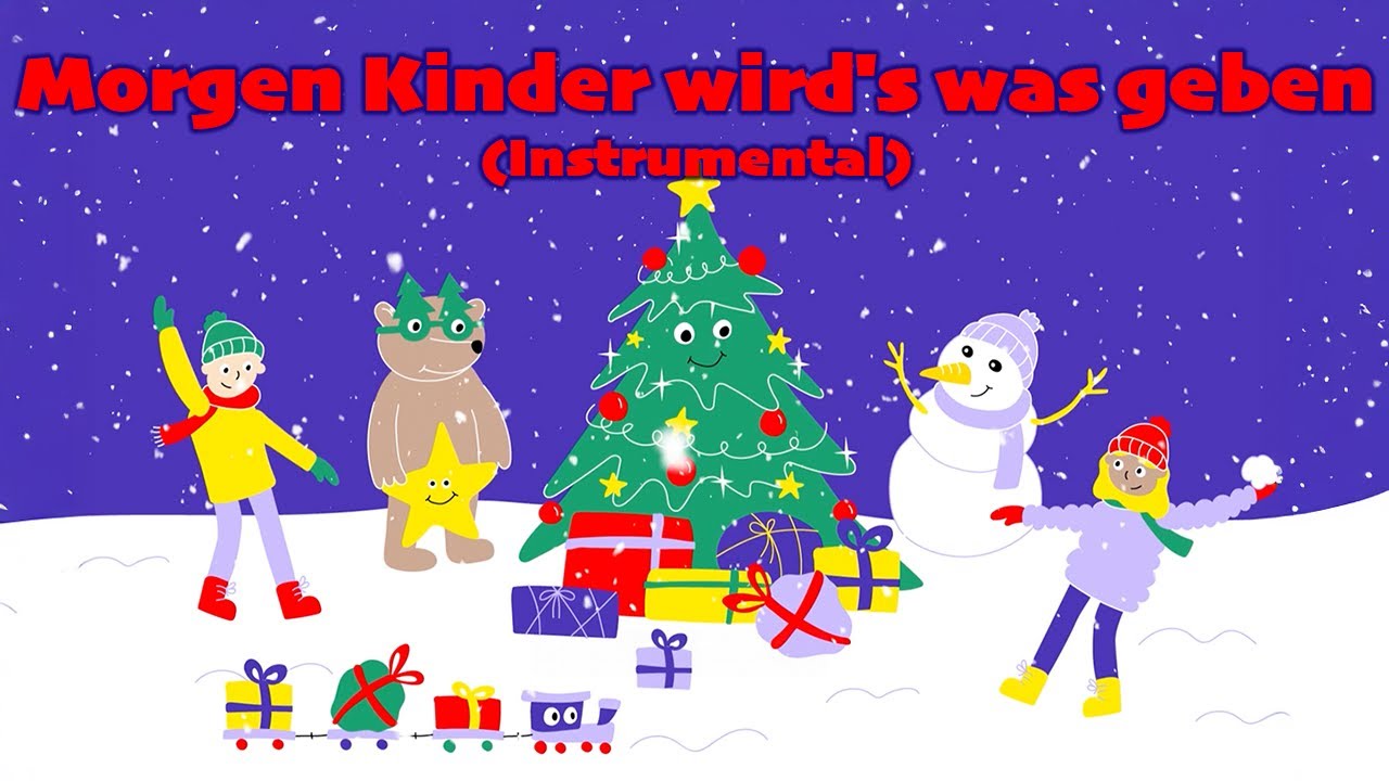Weihnachtsmusik für Kinder 🎄 Detlev Jöcker - Morgen Kinder wird’s was geben (Instrumental Version)