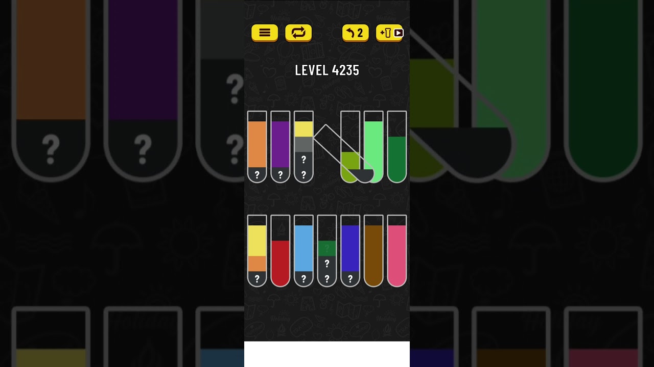 water sort puzzle level 4235