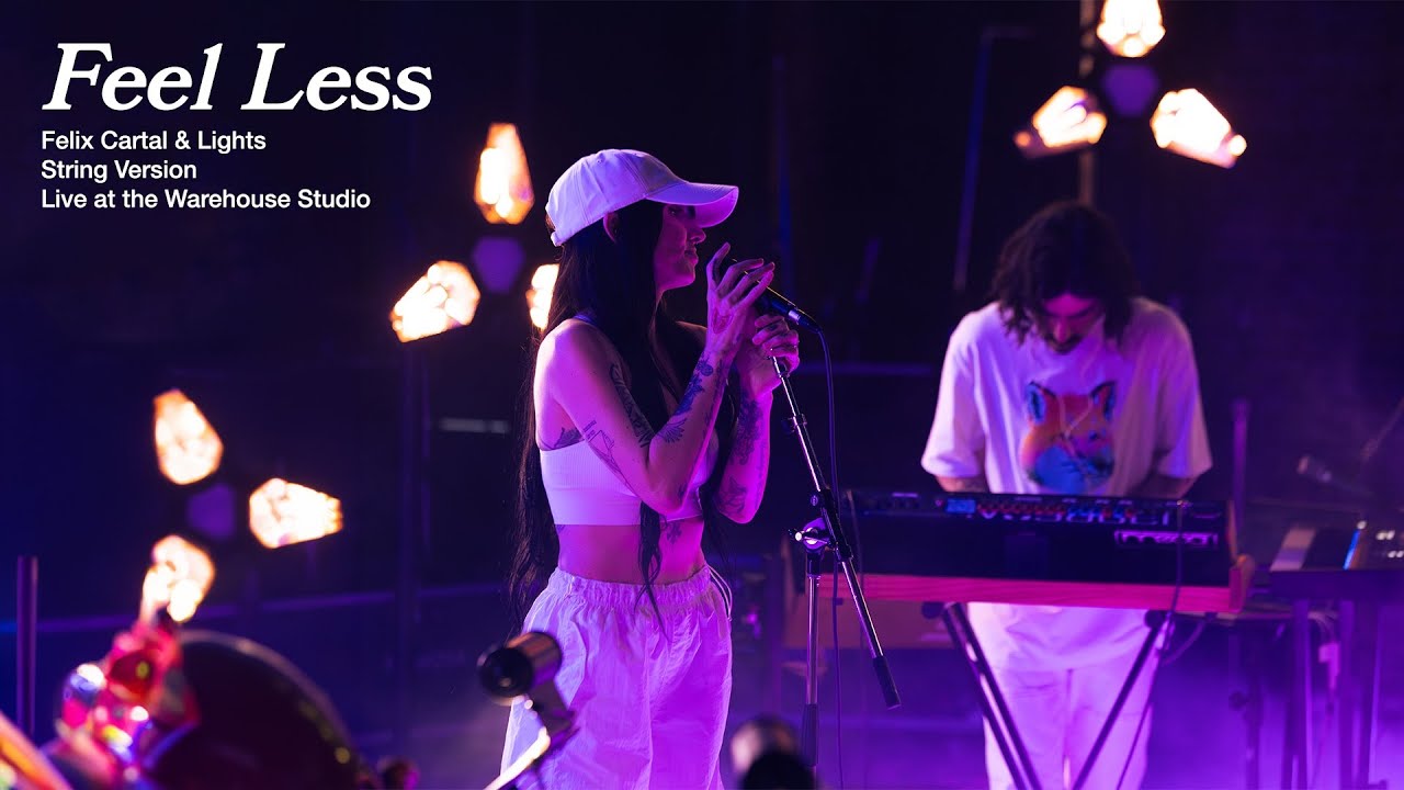Felix Cartal & Lights - Feel Less (String Version Recorded Live at The Warehouse Studio)
