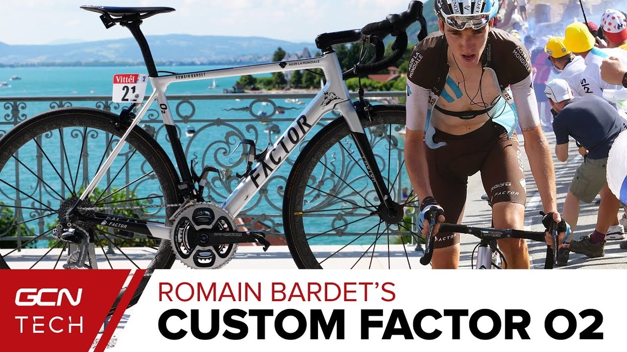 Romain Bardet's Custom Painted Factor O2