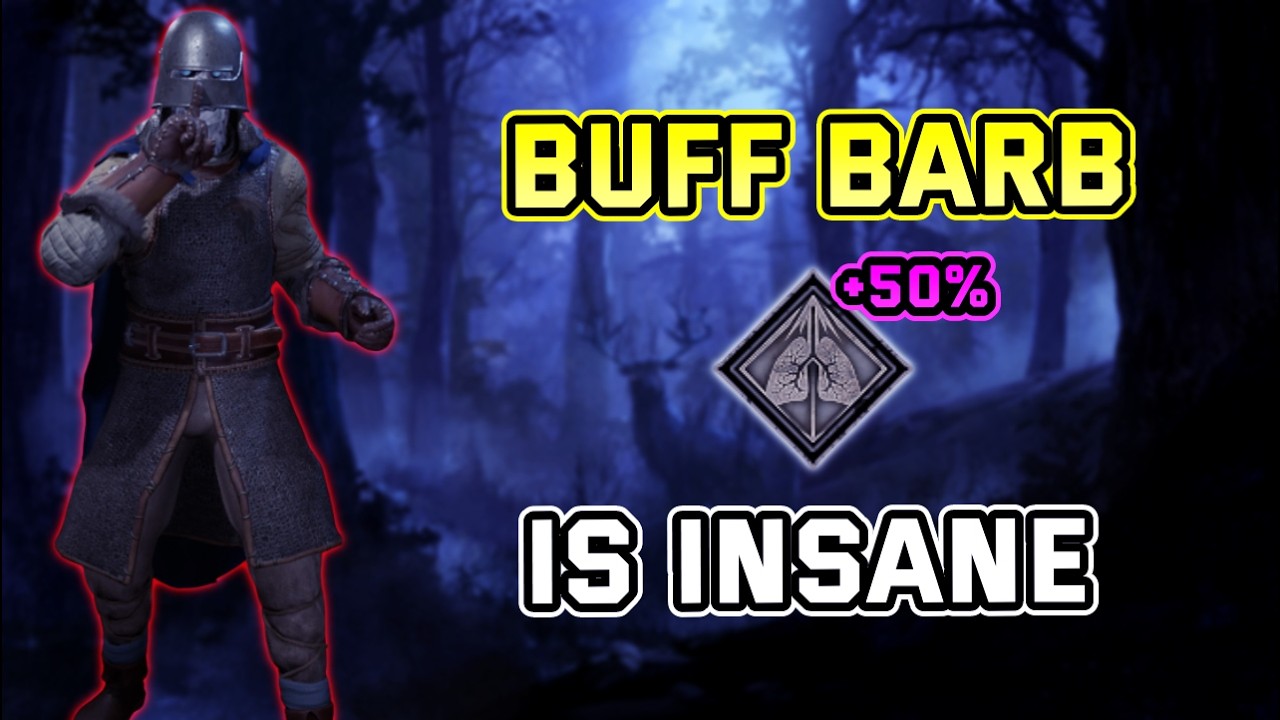 This Barb Perk is Insanely Underrated (+50% Buff Duration) | Dark and Darker PvP + Build Guide