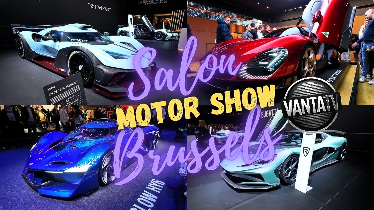 Salon Brussels Motor Show 2025 Walkthrough | Bugatti Bolide, Lamborghini Temerario & More!