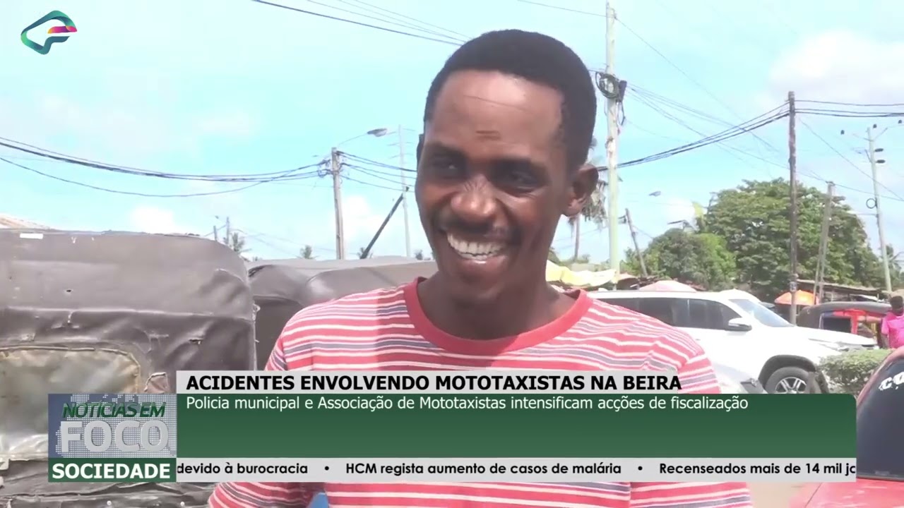 ACIDENTES ENVOLVENDO MOTOTAXISTAS NA BEIRA