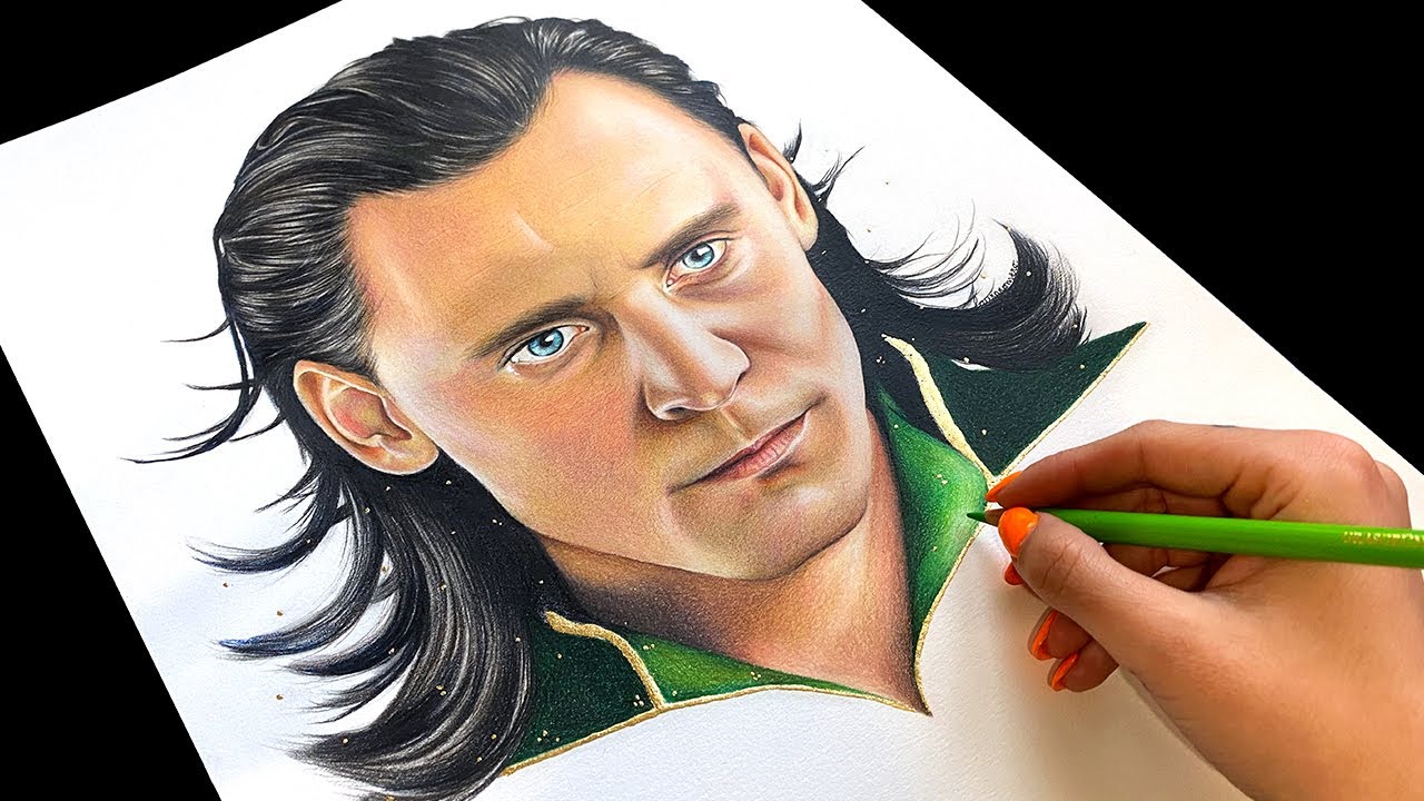 DRAWING LOKI - MARVEL 💫 | LAURA ROMERO ILLUSTRATION