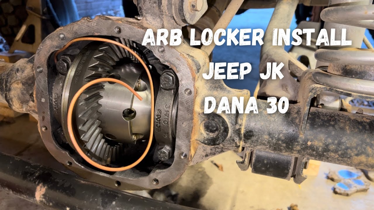 Установка ARB-локера на Jeep JK Front Dana 30
