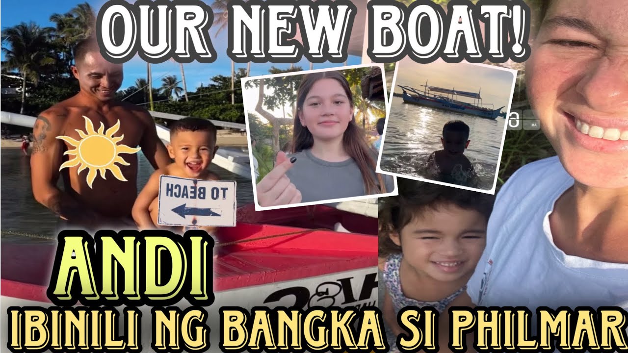 ANDI bumili ng NEW BOAT para kay Philmar sa Isla finally hindi na sila uupa sa iba at happy si Ellie