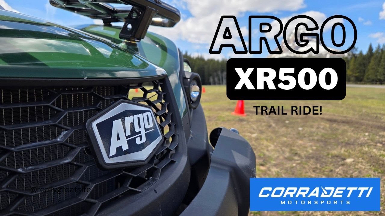 Argo XR500 Trail Riding Review!
