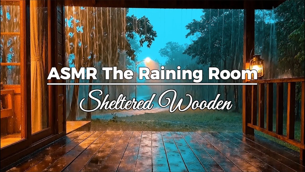 Best Rain at Night | Sleep Deeply with Heavy Rain Sounds