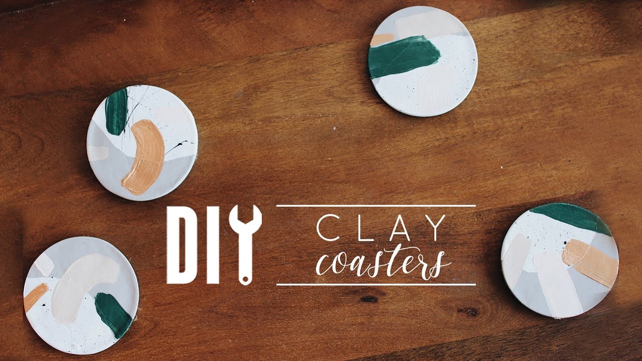 DIY Clay Coasters