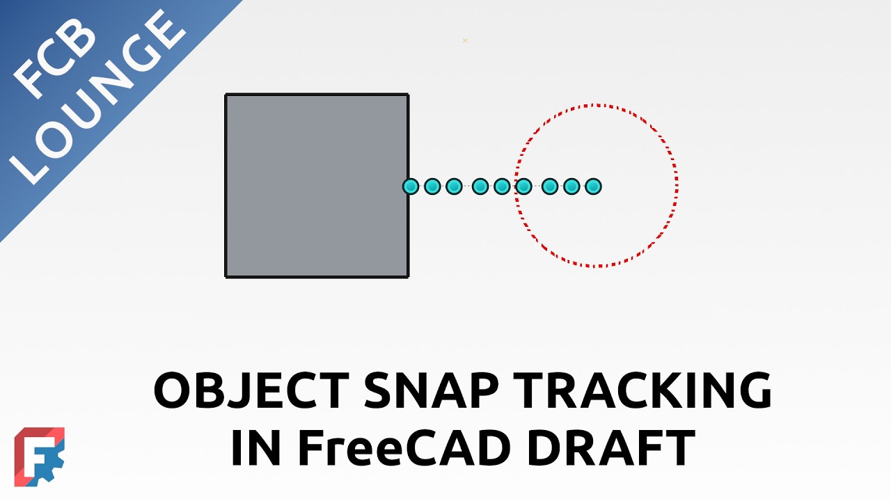 Отслеживание привязки объектов в FreeCAD Draft
