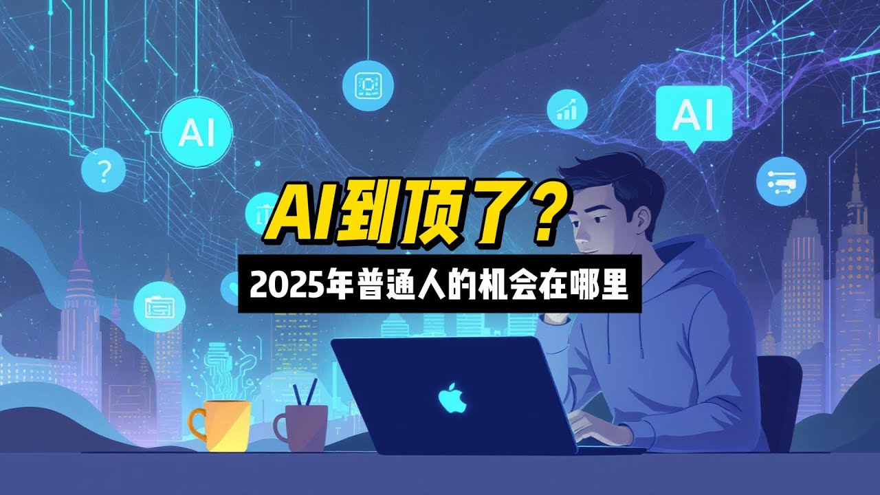 AI到顶了吗？2025年普通人的机会漫谈