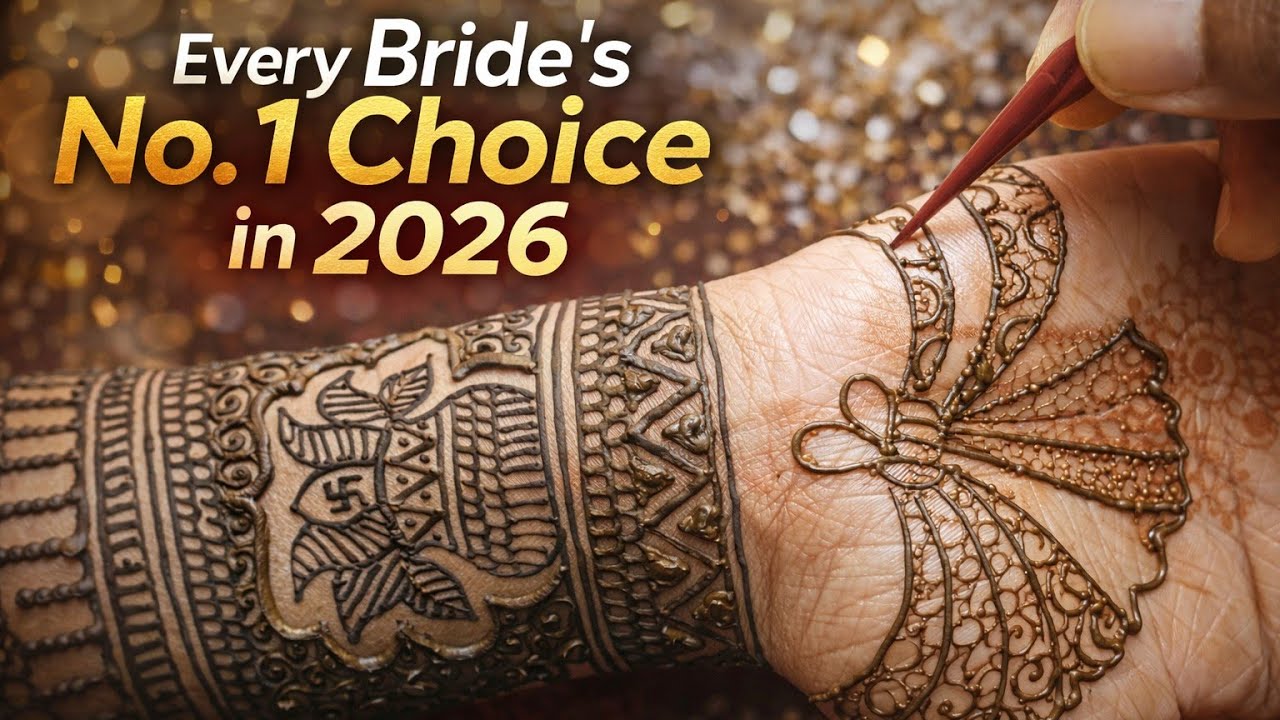 Every Bride Is Choosing This Mehndi Design in 2026 😍 Full Hand Latest Wedding Mehndi for Brides