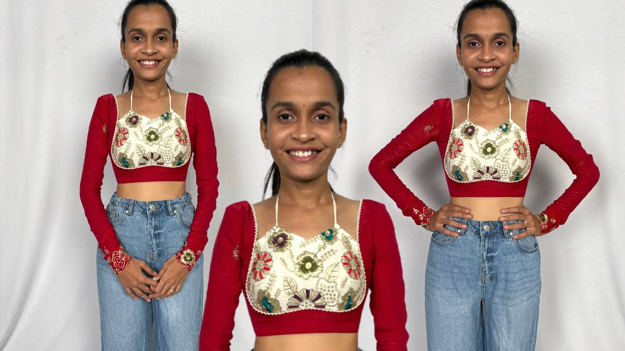 Viral blouse front part ki full drafting karna sikhe Kruti Mam se #krutikamli #blousedesign #shorts 
