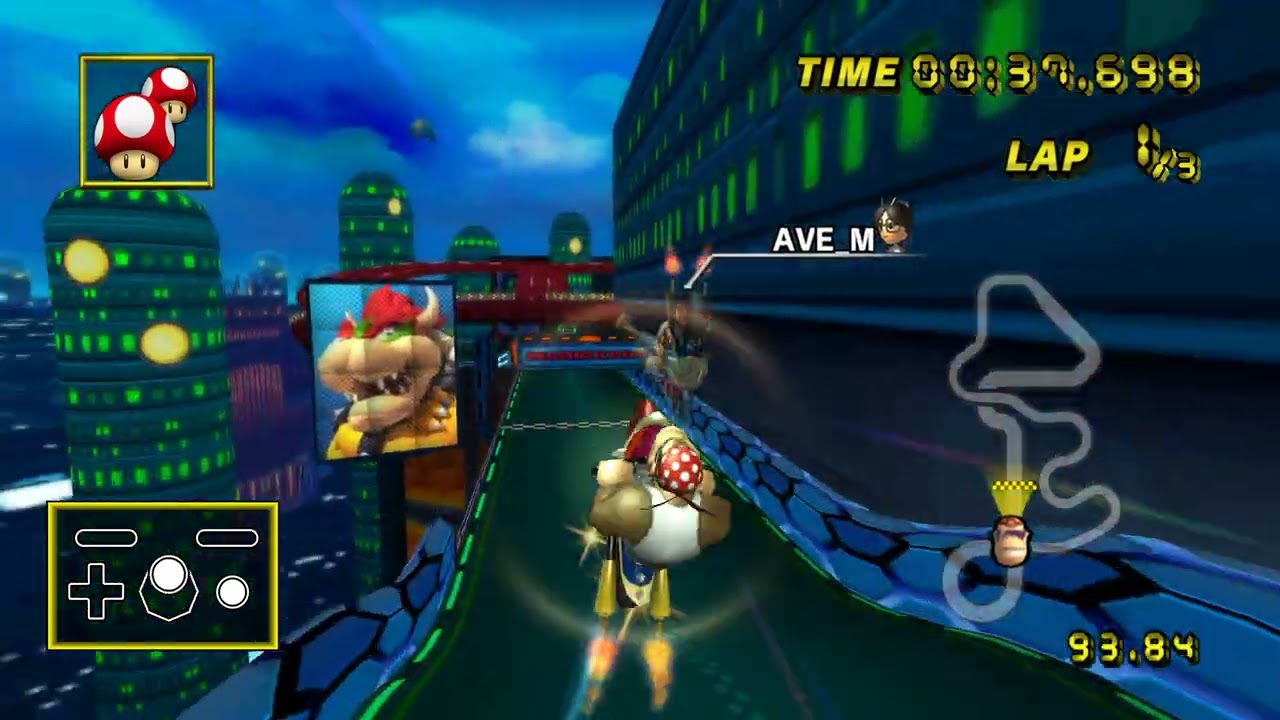 【CTGP WR】Neo Koopa City - 1:58.985 - Abhilash