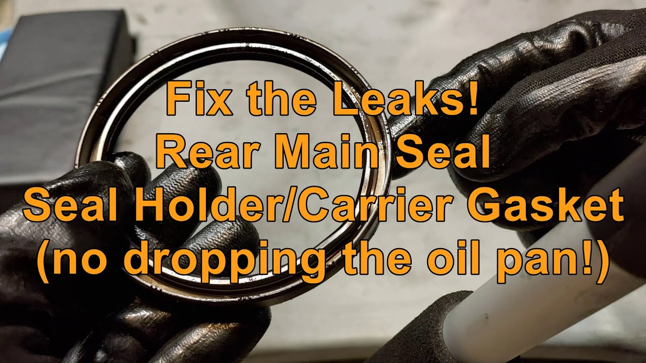 MX5 Miata Rear Main Seal and Seal Holder Gasket Replacement
