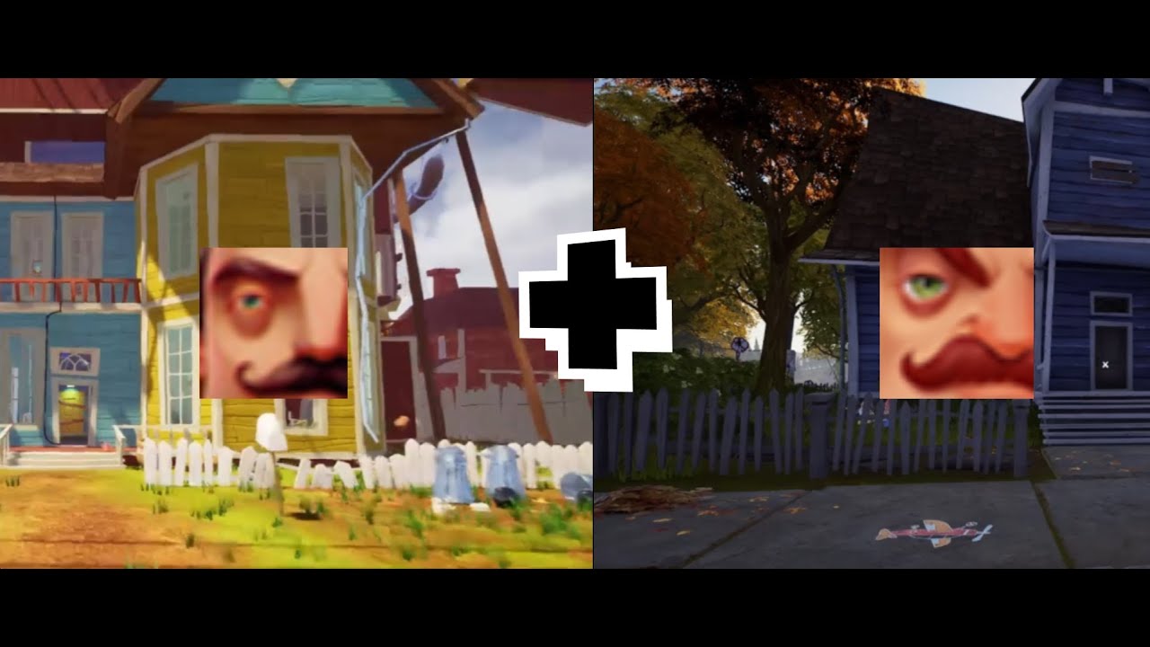 Hello Neighbor pełna wersja act 1 act 2 act 3 i finał + Hello Neighbor 2 pełna wersja cała gra film