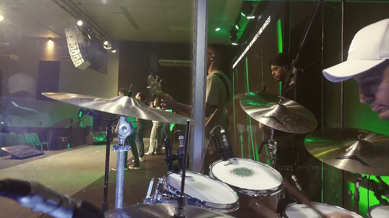 Eu Quero Conhecer Jesus - Alessandro V.B., Bateria, Culto de Jovens - Conectados
